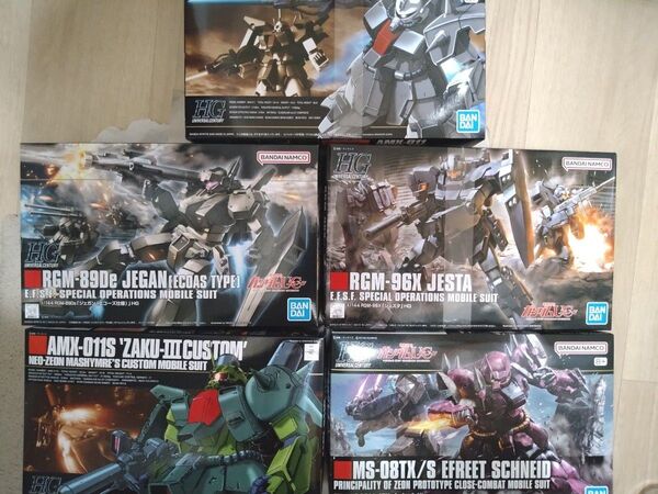 HG ザクIII 量産型 HG ザクIII改HG ジェガンHG ジェスタHG イフリート・シュナイド
