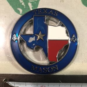 free mason フリー メーソン TEXAS Edition スター クローム メッキ 銀 テキサス エンブレム ram f150 raptor chevy ford dodge アメ車