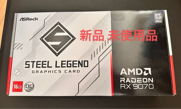 【新品】ASRock Steel legend RX 9070 16GO AMD Radeon RX9070 国内正規品