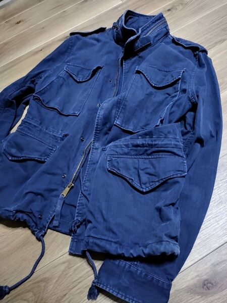 デニム&サプライdenim&supplyフィールドジャケットM65ラルフローレンralphLaurenミリタリー