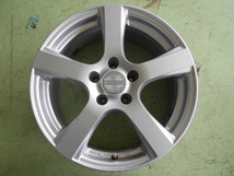 WH1751-ダンロップ VIOLENTO 17×7J PCD:114.3 5穴 +38 中古 4本セット アルミホイール_画像2