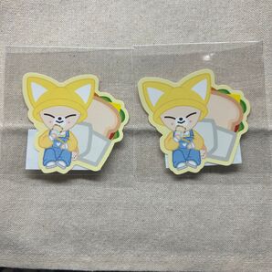 straykids スキズ popup オンラインくじ FoxI.Ny ステッカーA