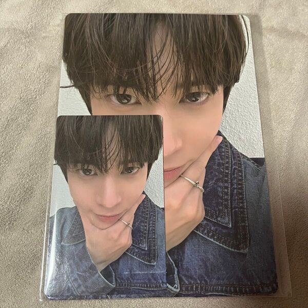 未開封 TXT テヒョン Love Language weverse gb特典 トレカ&フォトフレーム