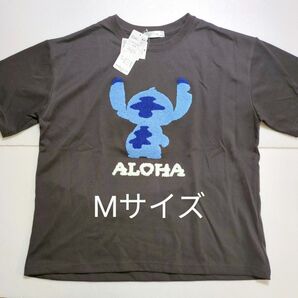 ディズニー リロ&スティッチ スティッチ アロハ Tシャツ Mサイズ