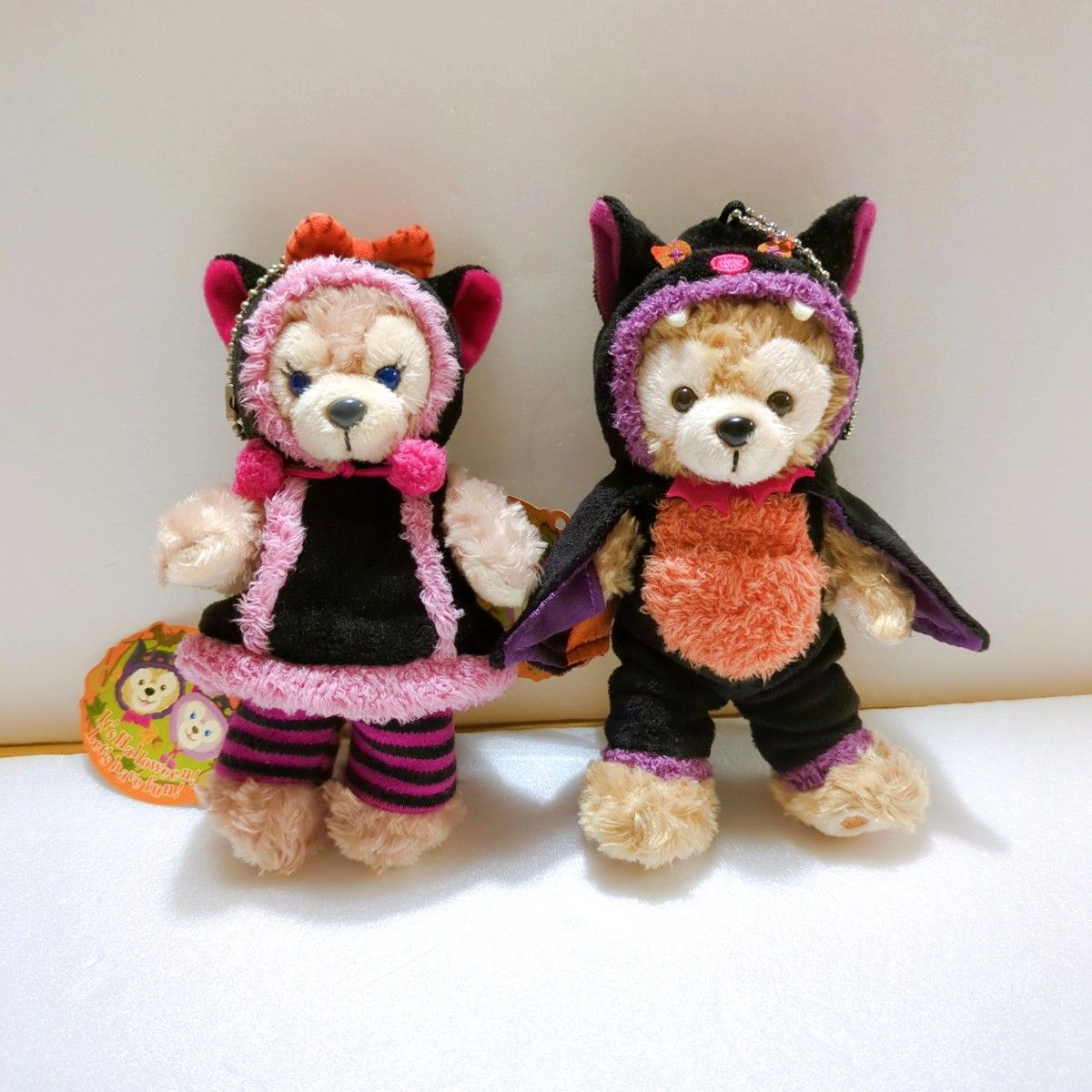 ダッフィー シェリーメイ ぬいぐるみ ストラップ ハロウィン