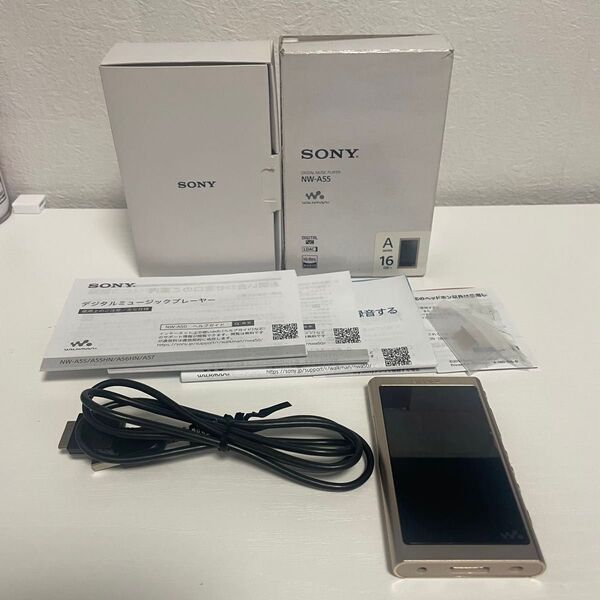 SONY NW-A55 WALKMAN ウォークマン ゴールド ジャンク品 ソニー
