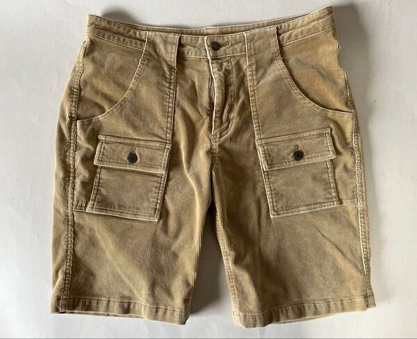 DENIME ドゥニーム コーデュロイ ブッシュショートパンツ M ハーフパンツ