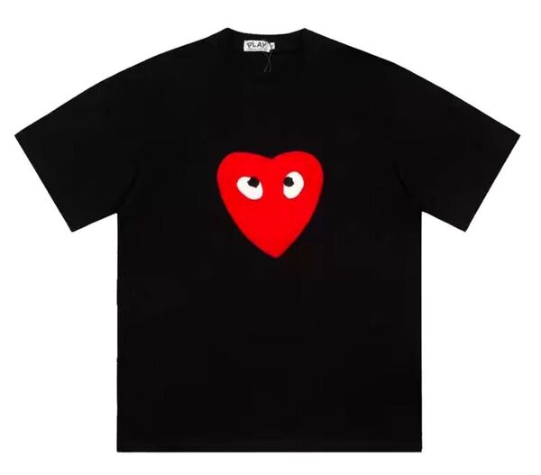 PLAY COMMEdesGARCONS 男女兼用 赤いハートTシャツ 半袖