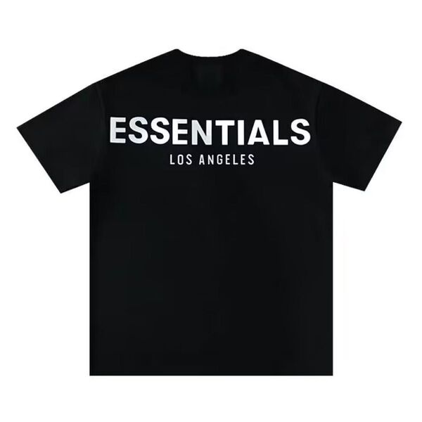 ESSENTIALS エッセンシャル 男女兼用ブラックTシャツ 半袖