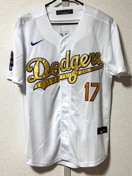 MLB 大谷 翔平 ドジャース Nike ナイキ ゴールドコレクション ユニフォーム ゴールド17番