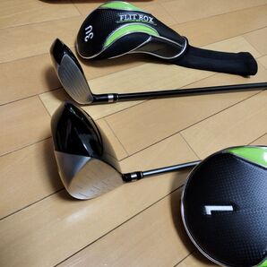 美品FIlT BOX ドライバー 10.5度 とユーティリティ3番ヘッドカバー付