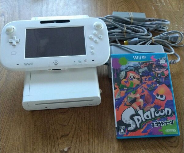 WiiU 本体(スーパーマリオメーカーセット)+スプラトゥーン