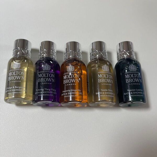 新品 モルトンブラウン バス&シャワージェル 30ml 5本セット
