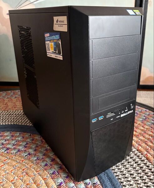 ゲーミングパソコンGALLERIA core i7 9700K 16GB SSD512GB RTX2070 Windows11