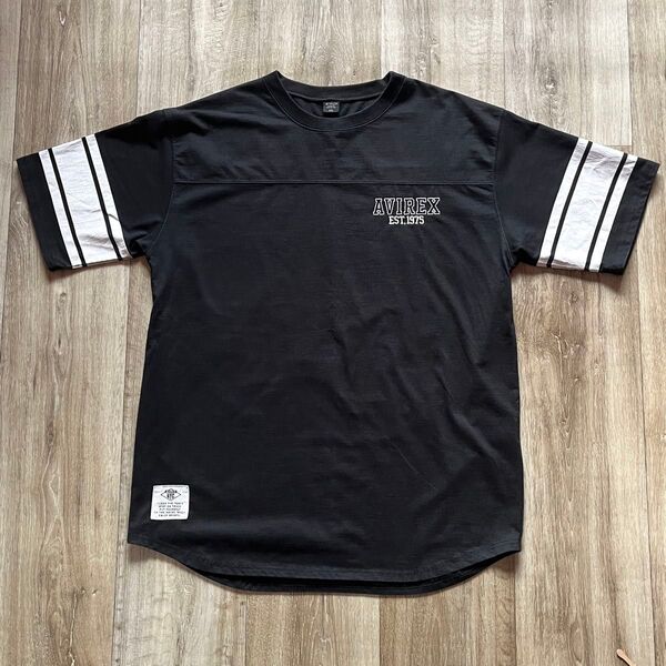 AVIREX アヴィレックス NYC Tシャツ ブラック 黒 XLサイズ