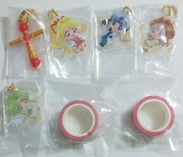 神風怪盗ジャンヌ あそーとこれくしょん B賞 ミニチュアチャーム ロザリオラピュセル C賞 アクリルチャーム D賞マスキングテープ