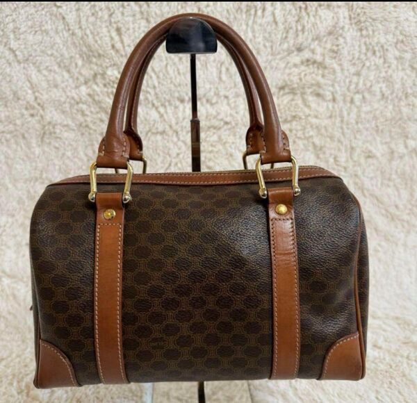 セリーヌ CELINE ハンドバッグ ミニボストン マカダム柄