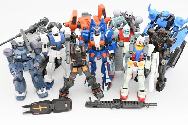 ガンプラ HG 11体セット オリジン系 局地型 FSD 水中型 MSD ジャンク まとめ