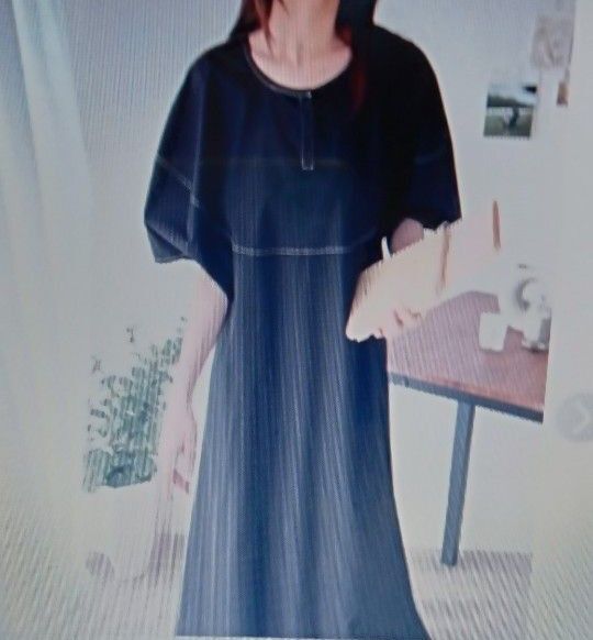 classicalelf 前後2wayランタンスリーブワンピース ブラック新品タグ付き
