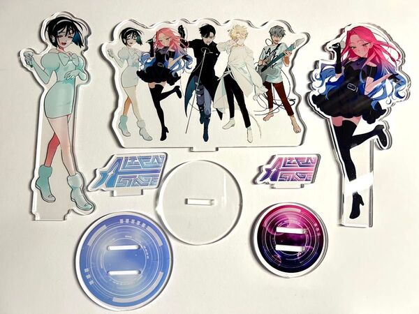 ALIENSTAGE エイリアンステージ アクリルスタンドセット ミジ スア イヴァン ティル ルカ アクリルスタンド