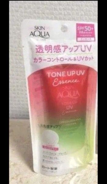 スキンアクア トーンアップUVローズ80g 日焼け止め トーンアップ 新品未開封品 送料無料 UVエッセンス