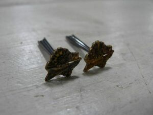 和装小物？詳細不明 ★D03 髪飾り 簪 和髪 中ざし 菊 扇 金具 時代物 骨董 レトロ アンティーク