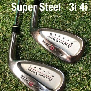 TaylorMade BURNER Super Steel 3i 4i アイアン2本セット