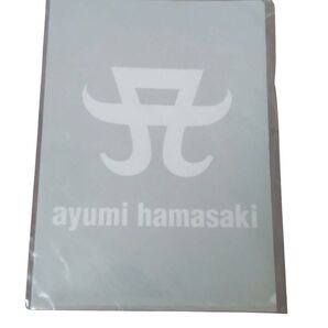 ayumi hamasaki クリアファイル 浜崎あゆみ 新品未開封