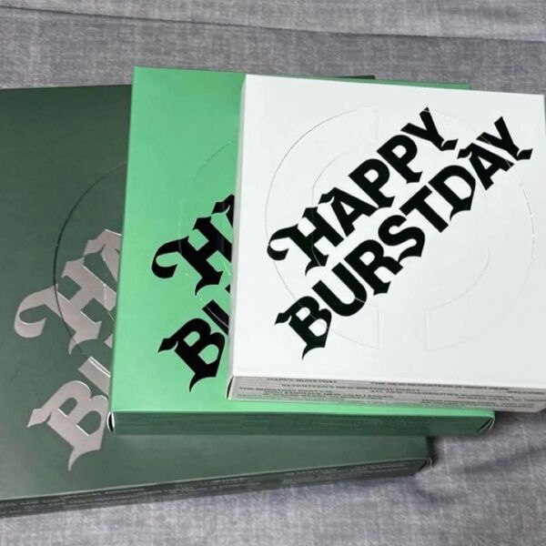 SEVENTEEN セブチ アルバム HAPPY BURSTDAY 3形態セット トレカ 通常盤 カラット盤
