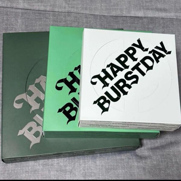 SEVENTEEN セブチ アルバム HAPPY BURSTDAY 3形態セット トレカ 通常盤 カラット盤