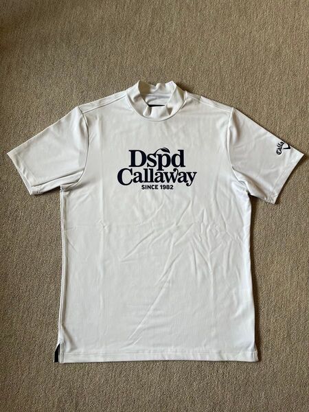 Callaway Dspd モックネックシャツ ホワイト
