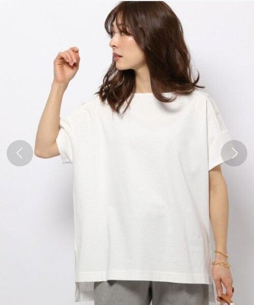 【美品】BARNYARDSTORM ショルダーボタンプルオーバー 白 半袖 Tシャツ カットソー