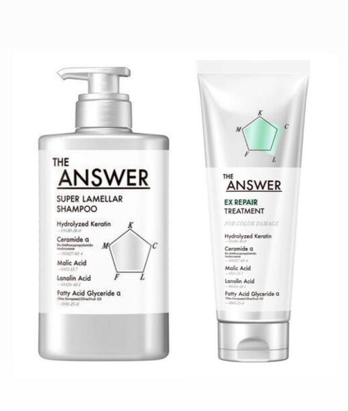 花王 THE ANSWER シャンプー & exリペアトリートメント セット