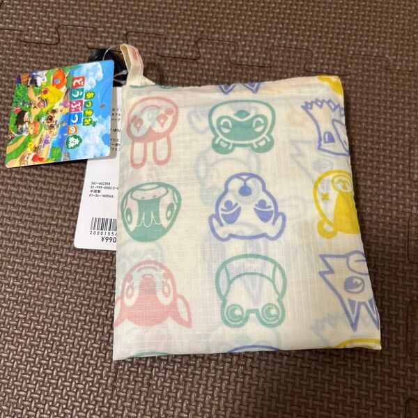 どうぶつの森 エコバッグ ユニクロ メッセージシール