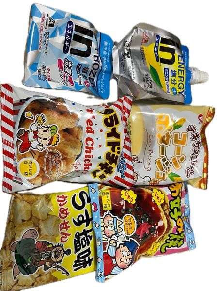 熱中症予防 期間限定ウィダーインゼリー 駄菓子 メッセージシール