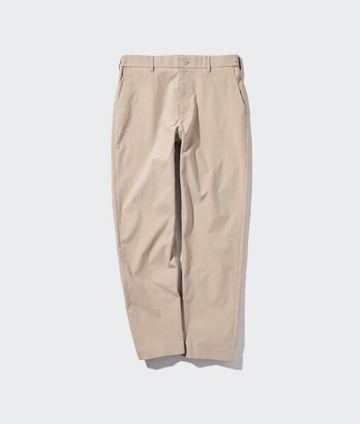 感動イージーパンツ MENS XS ベージュ ユニクロ コットンライク パンツ UNIQLO スラックスパンツ