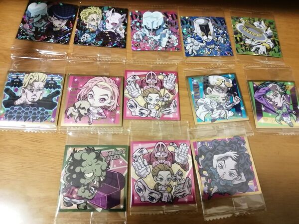 ジョジョの奇妙な冒険 ダイヤモンドは砕けない ウエハース JJR ジョジョレア 東方仗助 吉良吉影 STR その他おまけ 岸辺露伴