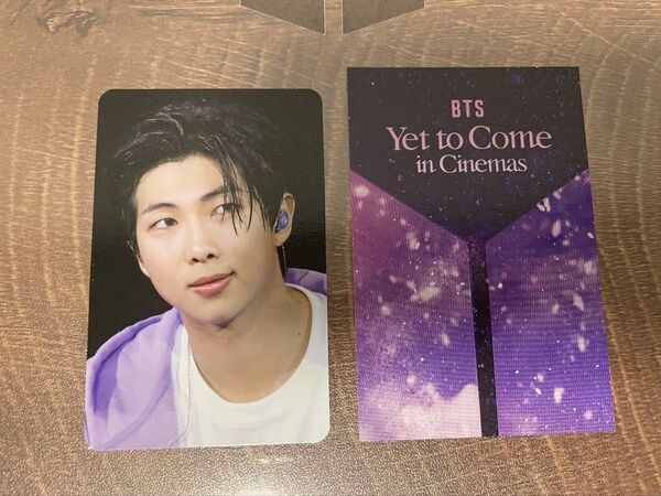 BTS Yet to Come in Cinemas 入場者特典トレカ RM