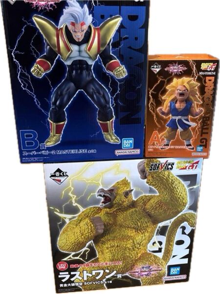 ドラゴンボール 一番くじ オムニバス アルティメット A賞 孫悟空 B賞 スーパーベビー2 ラストワン賞 黄金大猿