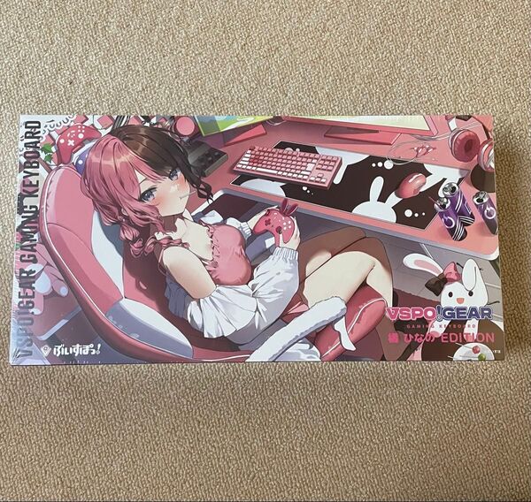 未開封 ぶいすぽっ VSPO! GEAR ゲーミングキーボードEdition 橘ひなの