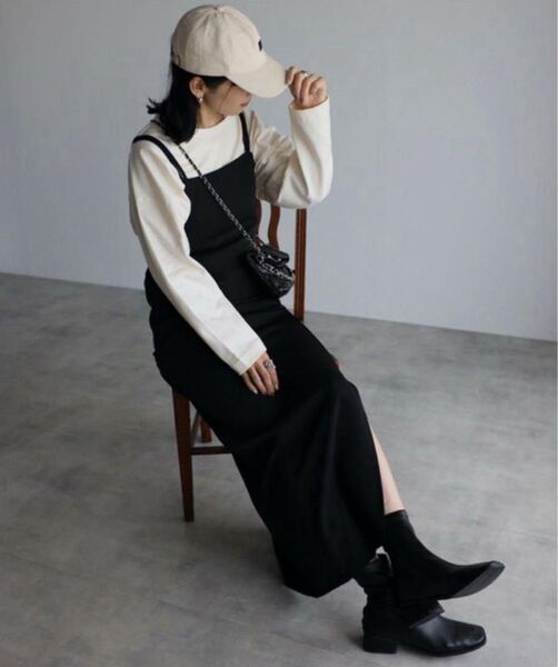 美品 アプレトロ キャミワンピース