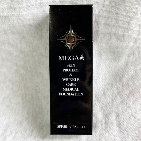 未使用 MEGA美 薬用リンクルケア 美白 リキッドファンデーション メガビ メガ美 26g UV bb cc