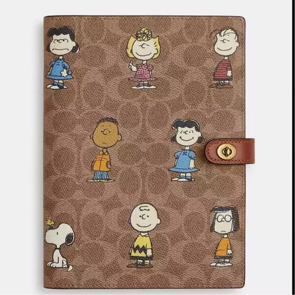 COACH X PEANUTS ノートブック・シグネチャー キャンバス