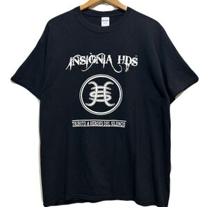 ●US古着 GILDAN Tシャツ INSIGNIA HDS TRIBUTO A HEROES DEL SILENCIO バンT