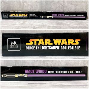 新品未開封 マスターレプリカ スターウォーズ メイス・ウィンドゥ FXライトセーバー エピソード3 STARWARS SW-206