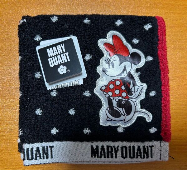 MARY QUANTハンカチ ミニーマウス ドット柄タオル マリークワント