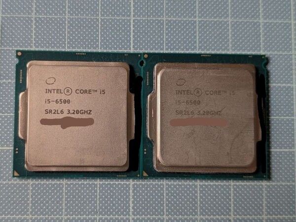 CPU Intel Core i5-6500 SR2L6 2個セット 79