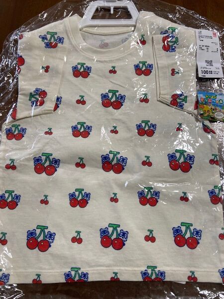 ユニクロ あつまれどうぶつの森 あつ森 Tシャツ 半袖Tシャツ 100㎝ 新品、未使用