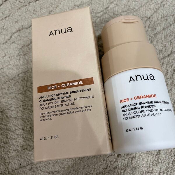 新品 anua ライス ブライトニング酵素洗顔パウダー 40g