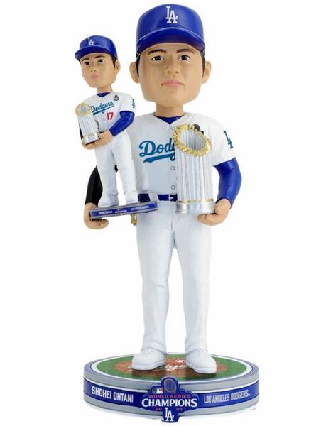 【288個限定】MLB 大谷翔平 ボブルヘッド ワールドシリーズ 2024 ドジャース Dodgers ダブルボブルヘッド